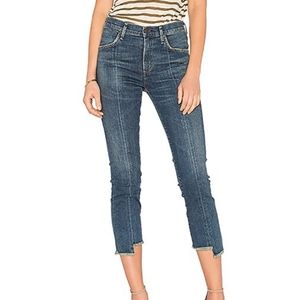 Citizens of Humanity Amari Step Hem High-Rise Ankle Jeans